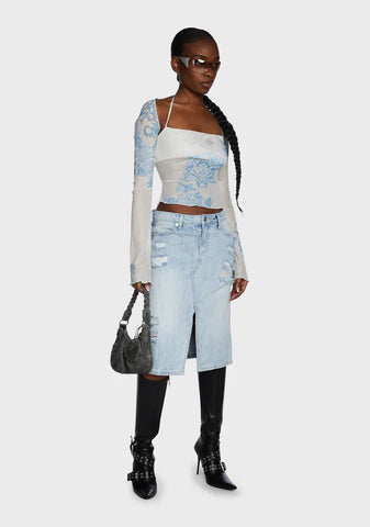 The Place To Be Top And Shrug