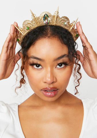 Antoinette Gold Tiara
