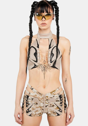 Desert Moto Hot Pants