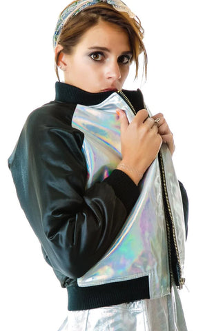 Holo Bomber Jacket
