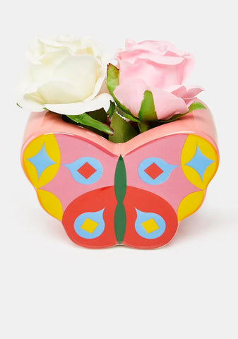 Butterfly Vase