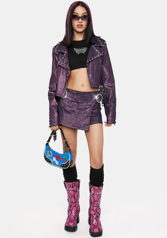 Cirque Freak Denim Skort