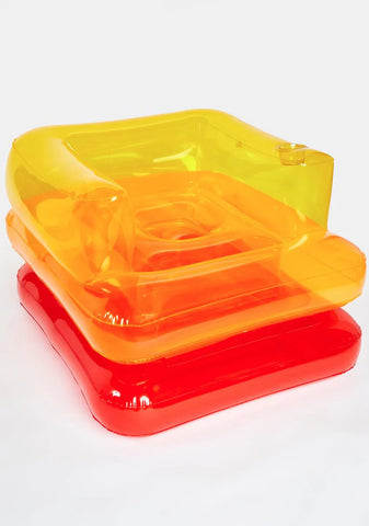 Sunset Inflatable Lilo Chair