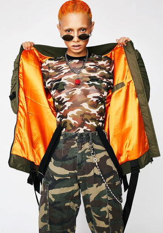 Takin’ Off Bomber Jacket