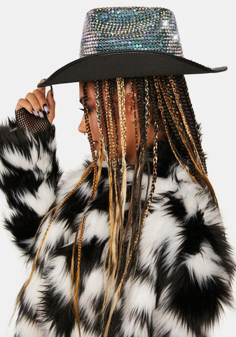 Cosmic Moonshine Rhinestone Cowboy Hat