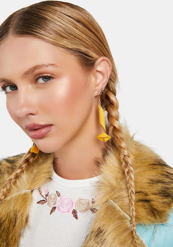 Mission Impastable Drop Earrings