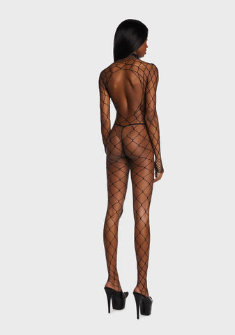 Ideal Nights Fishnet Bodystocking