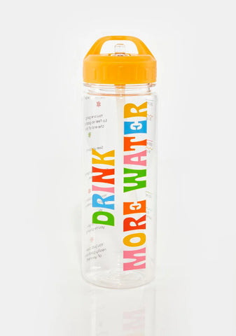 Work It Out Drink More Water Bottle