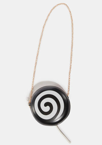 Dark How Many Licks Lollipop Bag