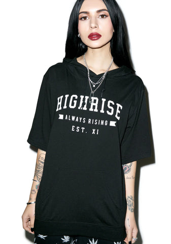 Always Rising Short Sleeve Hoodie