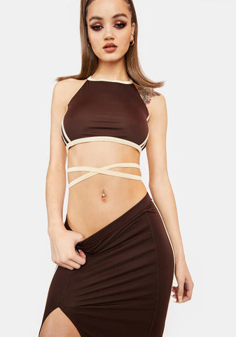 Bad Influence Sporty Skirt Set