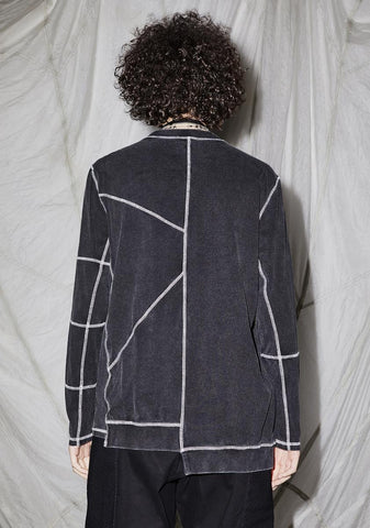 Reverb Unisex Asymmetrical Zip-Up Tee