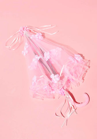 Oh Delicate Me Mesh Umbrella