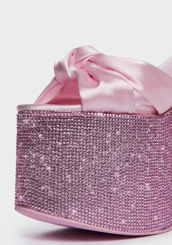 Love At Every Corner Platform Heels