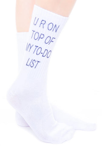 Ur On Top Socks