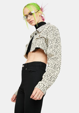Social Animal Crop Jacket