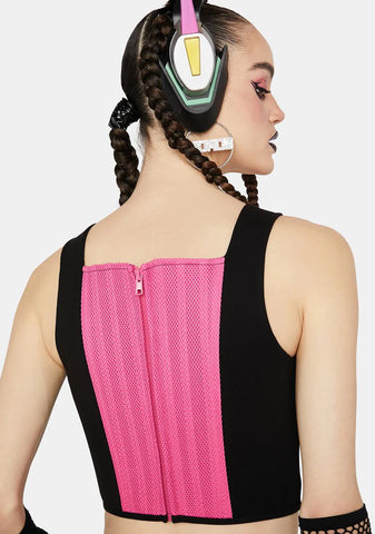 Cyber Queen Corset Top