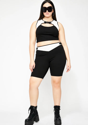 Mz Booked N' Busy Biker Shorts