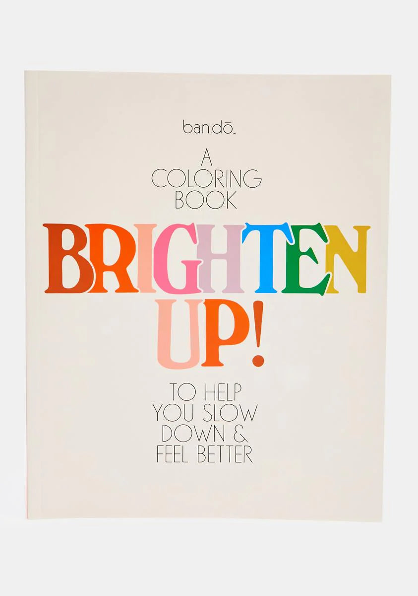 Brighten Up Coloring Book