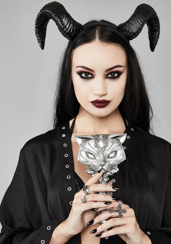 Sacred Cat Hand Mirror