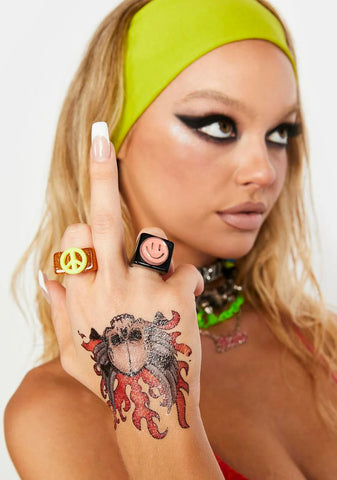 Blush Blissful Looks Square Ring