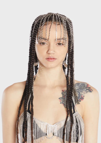 Deja Vu Rhinestone Headpiece