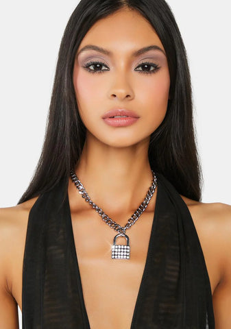 Locked In Chain Choker