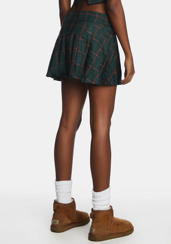 Skirza Pleated Mini Skirt