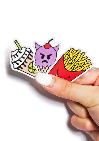 Snack Attack Sticker Pack