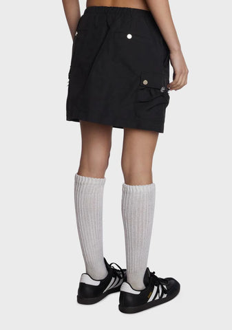 Check My Status Cargo Skirt