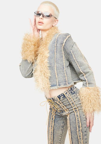 Who's To Say Denim Jacket