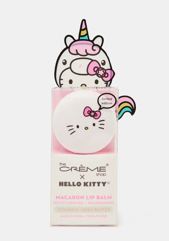 Hello Kitty Sweet Sprinkles Vitamin E & Shea Butter Macaron Lip Balm