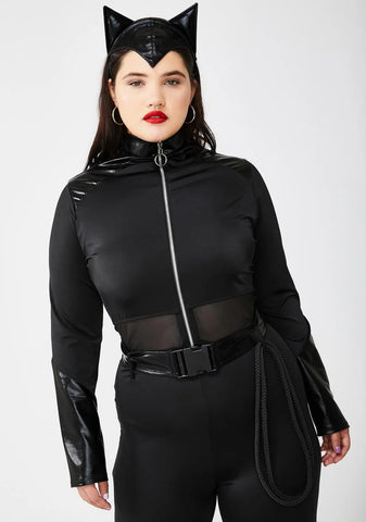 Wild Purrfect Predator Catsuit Set