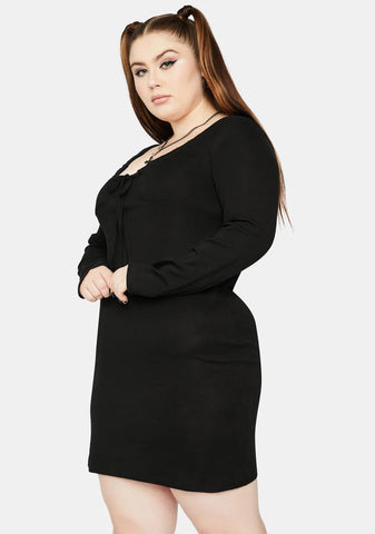 Ink Always Fresh Bouquet Mini Dress