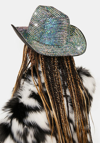 Cosmic Moonshine Rhinestone Cowboy Hat