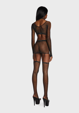 Can't Be Me Fishnet Bodystocking Set