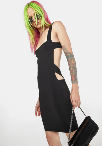 You're My Kind Cut Out Mini Dress