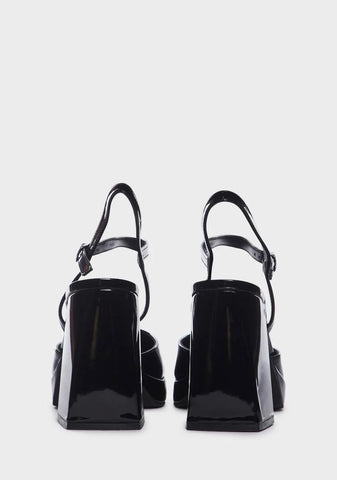 Love Question Block Heels