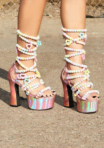 Candyrave Platform Heels
