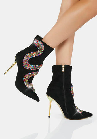 Zahra Heeled Booties