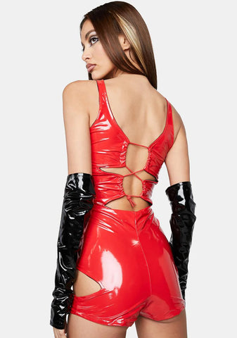 Red Evil Jumpsuit