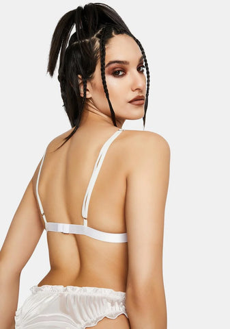 White Dawn Lace Bralette