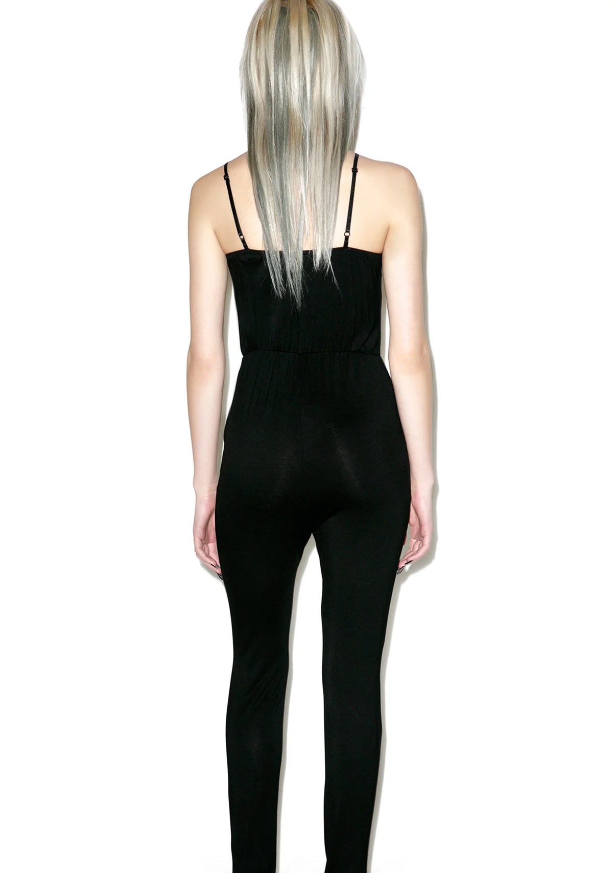 Hideaway Split Knee Jumpsuit
