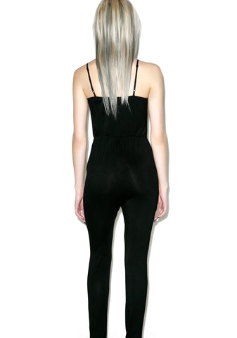 Hideaway Split Knee Jumpsuit