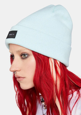 Blue Virgil Beanie