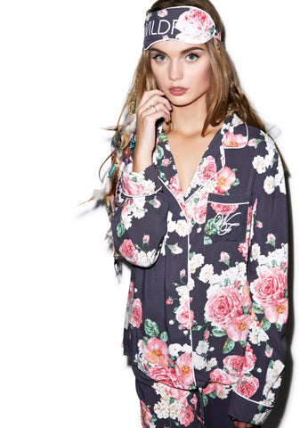 Austen Rose Classic PJ Set