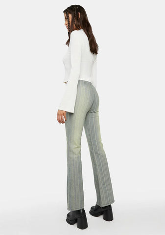 Sliding Doors Pinstripe Pants