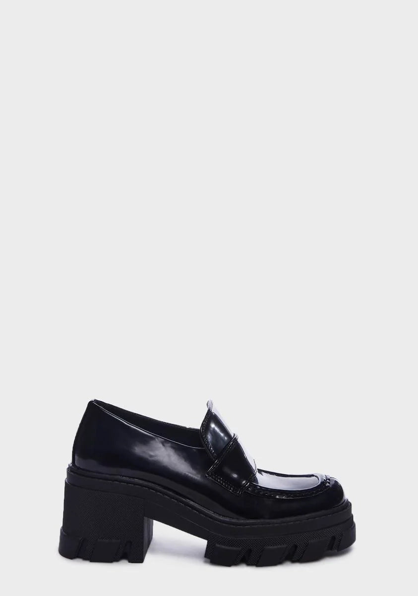 Onyx Coffee House Platform Loafers