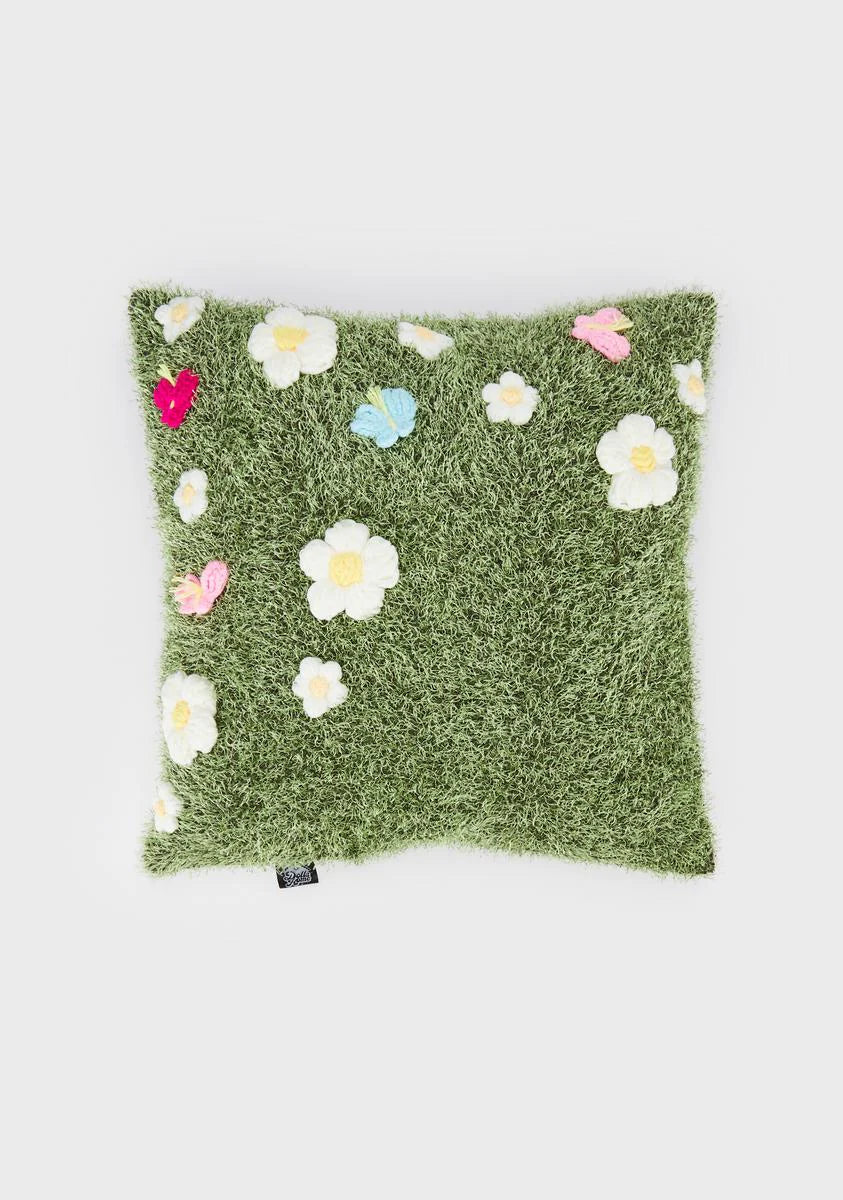 Onto Greener Pastures Throw Pillow