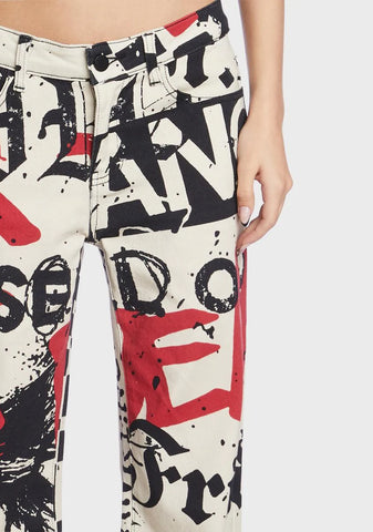 Own The Resistance Baggy Jeans